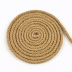 10M 5/7mm Cotton Cord for Sewing Twisted Rope Bag Strap Weave Cords Woven String Home Textile Decoration Ropes Craft Accessories