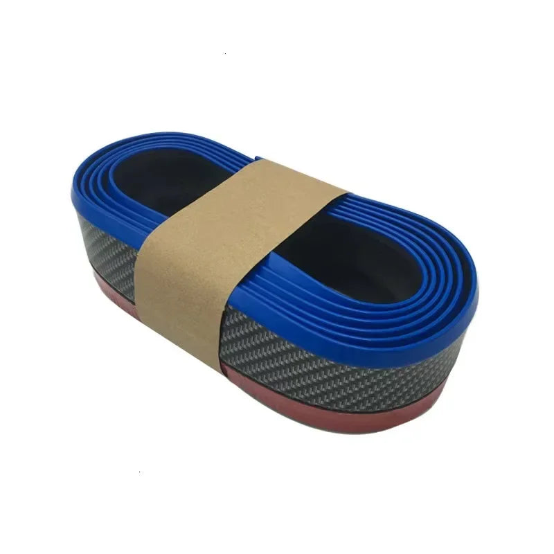 Universal Car Bumper Lip 2.5M Stickers Car Front Bumper Lip Rubber Car Bumper Protectors Exterior Mouldings Bumper Lip Strip