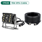 GreenYi 170° AHD 1920*1080P Fisheye Wide Angle Lens High Definition Starlight Night Vision Car Rear View Camera For Bus Truck