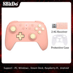 8BitDo Ultimate 2C Wireless Controller Gamepad With Hall Joystick for PC Windows 10/11 Steam Deck Raspberry Pi Android