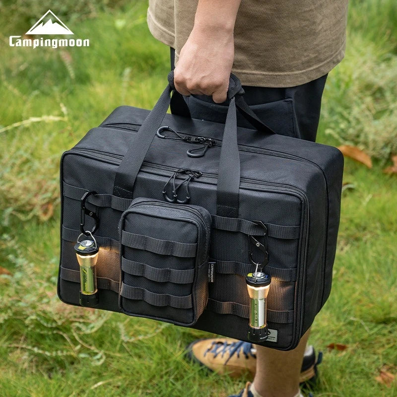 CAMPINGMOON BK-46 Large Capacity Storage Bag Camping IGT Module Collection Storage Bag Outdoor Tactical Packaging Kit
