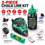 3pcs Handheld Scriber Line Marker Tool Set, Green