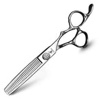 XUANFENG black Mirror Hair Scissors 6-inch JP440C Barber Cutting Scissors and Thinning Scissors Very Cool