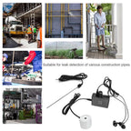 Water Leakage Sound Amplifier High Sensitivity Simple  Water Pipe Leakage Detector High Accuracy for Car Maintenance