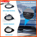 Original Fit Front Camera Protector Shield for Tesla Model Y L 6 Seater 2026 Model Y 2025+ HW4 9H Tempered Glass Rainproof Cover