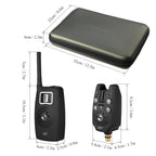 Fishing Alarm Kit Wireless Fishing Alarm Set LED Fishing Bite Alarms Receiver Set Night Fishing Supplies Wireless Bite Alarm