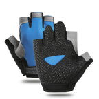 Half Finger Cycling Gloves Men Women Anti Slip Shock Breathable Summer Bicycle Gloves Fingerless Sports Gym Training Bike Gloves