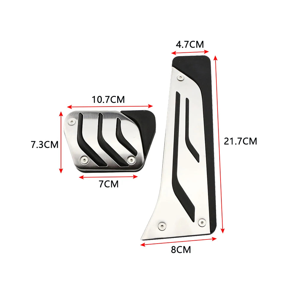 Car Pedals Cover for BMW 1234 Serials F20 F21 F22 F23 F24 F30 F31 F32 F33 F34 F35 F36 F80 F82 F83 E81 E82 E88 E90 E91 E92 E93