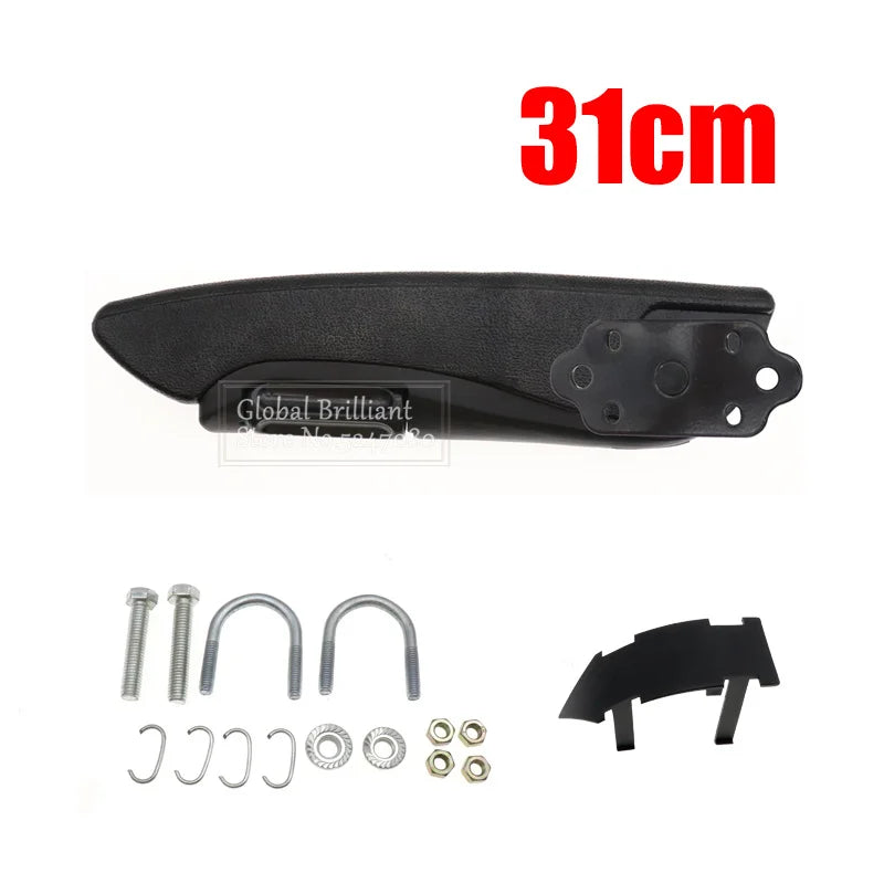 31cm 36cm 40cm Universal Adjustable Left Right Side Car Truck Seat Armrest Hand Holder Arm Rest Leather For RV Caravan Boat