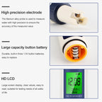 Professional Water Quality Tester 5 In 1 TDS/PH/EC/Temp /Salinity Meter Water Analyzer for Pools Drinking Water Aquarium Monitor