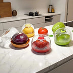Fruit Preservation Box Refrigerator Sealed Storage Container Plastic for Avocado Lemon Onion Tomato Vegetable Fruit Preservation