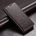 SUTENI Leather Wallet Magnetic Card Holder Flip Cover Phone Case For iPhone 16 Pro Max 15 Plus 14 13 12 11 XS XR X  8 7 Plus