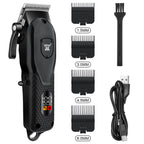 HYN-212 Electric Hair Clipper UBS 5V1A Rechargeable Cordless Beard Trimmer Men Powerful Electric Hair Clipper Trimming Tool