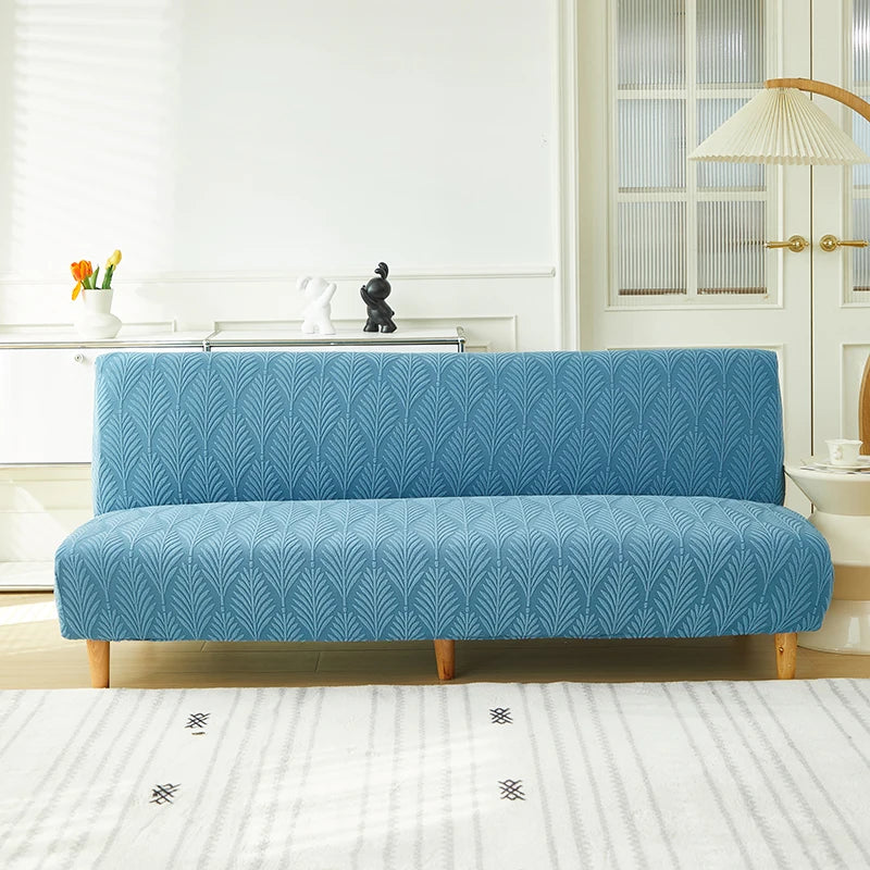 1 PC New Jacquard Sofa Bed Cover Stretch Futon Cover For Living Room dustproof washable Slipcover of Sofa Bed