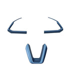 Car Steering Wheel Trim Circle Sequins Cover Sticker for Mazda 2 3 6 Demio CX3 CX-3 CX-5 CX5 CX7 CX9 Axela ATENZA 2017 2018 2019