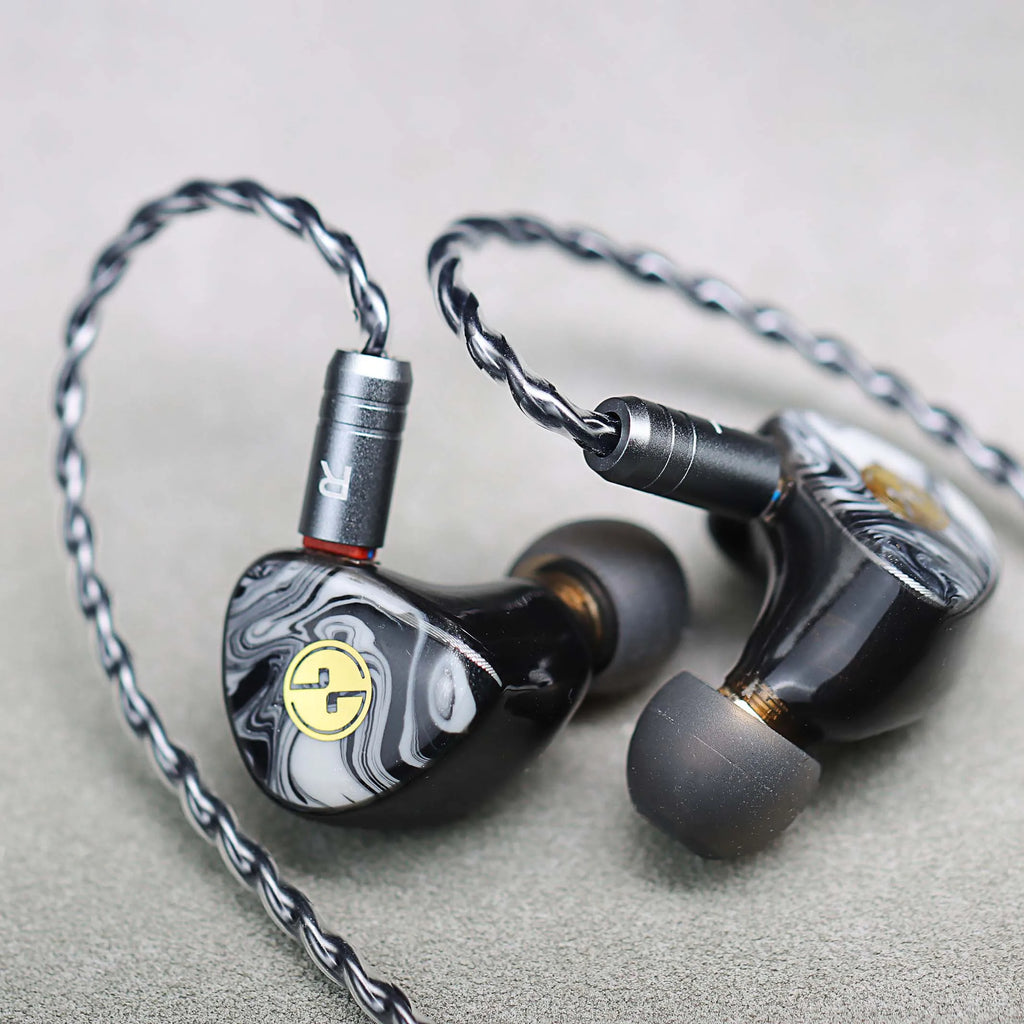 TINHIFI T3 Plus wired in-ear earphones, 10mm LCP driver, 2-pin IEM, OFC cable