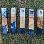 Wood Resin Mezuzah Case with Hebrew Shin Symbol Handcrafted Mezuzah Case for Door Decoration Mezuza Jewish Religious Celebration