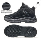 GOLDEN CAMEL Outdoor High-top Hiking Shoes Men Women Wear-resistant Non-slip Climbing Boots Thick-soled Sports Shoes 2025 Winter
