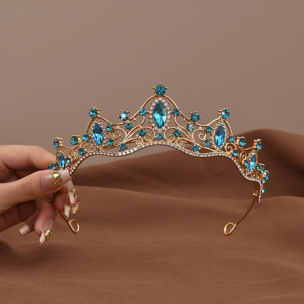 Princess Crystal Crown for Women Headbands Hair Accessories Bridal Wedding  Party Prom Jewelry Hair Accessories Decoration