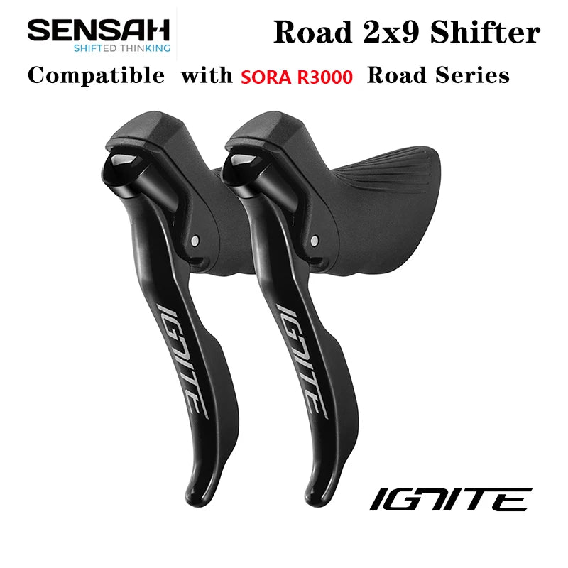 SENSAH Road Bike Shifter 2x8 2X9 2X11 Speed Brake Lever for Ultglegra 105 Sora Claris
