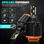 Super Bright GT7 H15 LED Headlight Bulbs G2 Pro LED For Golf 6 MK3 Canbus Lamps High Low Beam Car Daytime Running Light for Golf