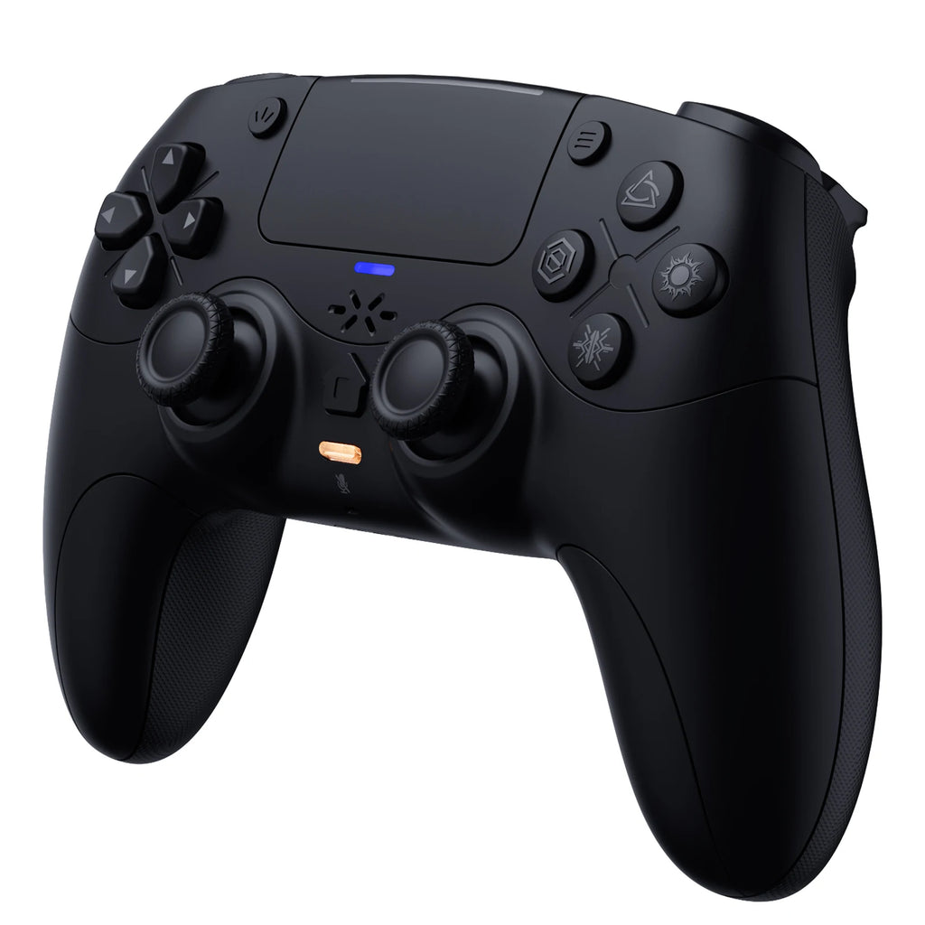 Wireless Game Controller for PS5/PlayStation 5 and PC, Adaptive Triggers, Mute Button, Black/White