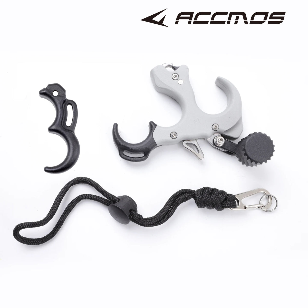 Colorful UV 3/4 Finger Release adjustable Compound Bow Release Aid Device Grip Archery Outdoor Shooting Hunting Accessory