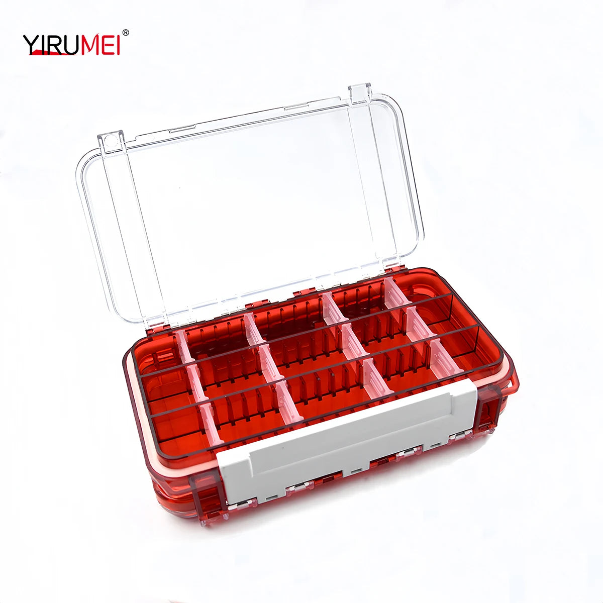 Waterproof Fishing Tackle Box Double-Sided Bait Lure Box Fish Hook Hook Up Storage Box Carp Fly Fishing Accessories Fishing Box