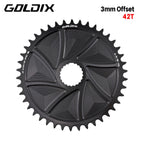 GOLDIX Directly install AERO Chainring Wide Narrow Teeth CNC Hollow Cutting Machining for SHIMANO M8100 M9100 M7100 M6100 Crank