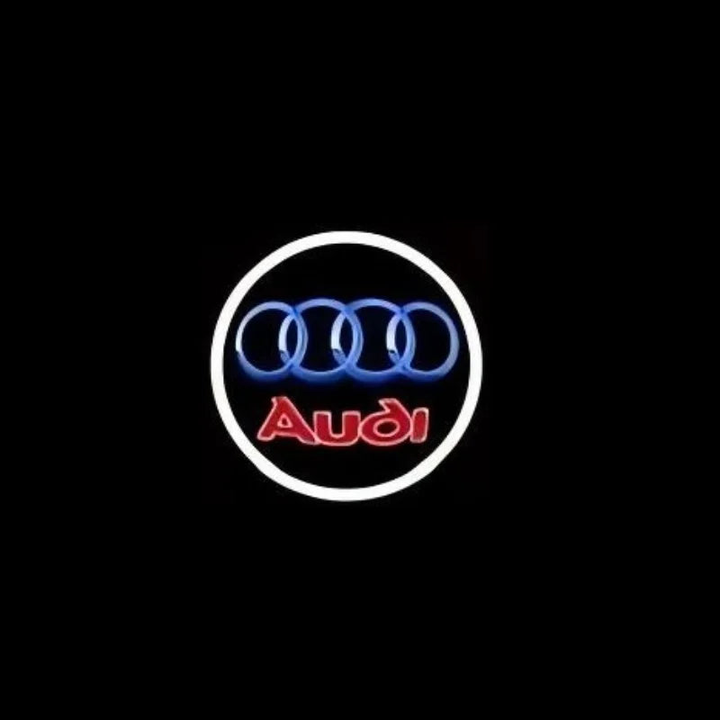 Car Projector Lamp LED Auto Door Welcome Light For Audi A4 A3 8V 8P 8L A6 C5 C6 C7 A5 A7 SQ5 Q3 Q5 Q7 S3 S4 S5 RS Sline Quattro