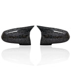 For BMW 1 2 3 4 X Series Rear View Side Mirror Cover F20 F21 F22 F23 F30 F32 F36 X1 E84 F87 M2 Carbon fiber pattern Accessories