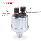 VDO Oil Pressure Sensor 1/4NPT 1/8NPT 10MM 13MM Universal 0 to 10 Bars Stainless Crew Plug Alarm Pressure Sensor Universal