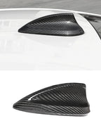BMW 3/5/7 Series Antenna Protection Cover Carbon Fiber Style Trim Accessory