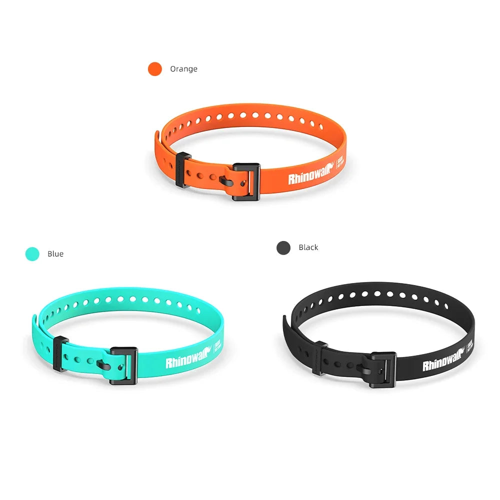 Rhinowalk Reusable Silicone Elastic Strap 60cm Length For Securing Bicycle Accessories Tie Down Luggage Camping Cargo Storage