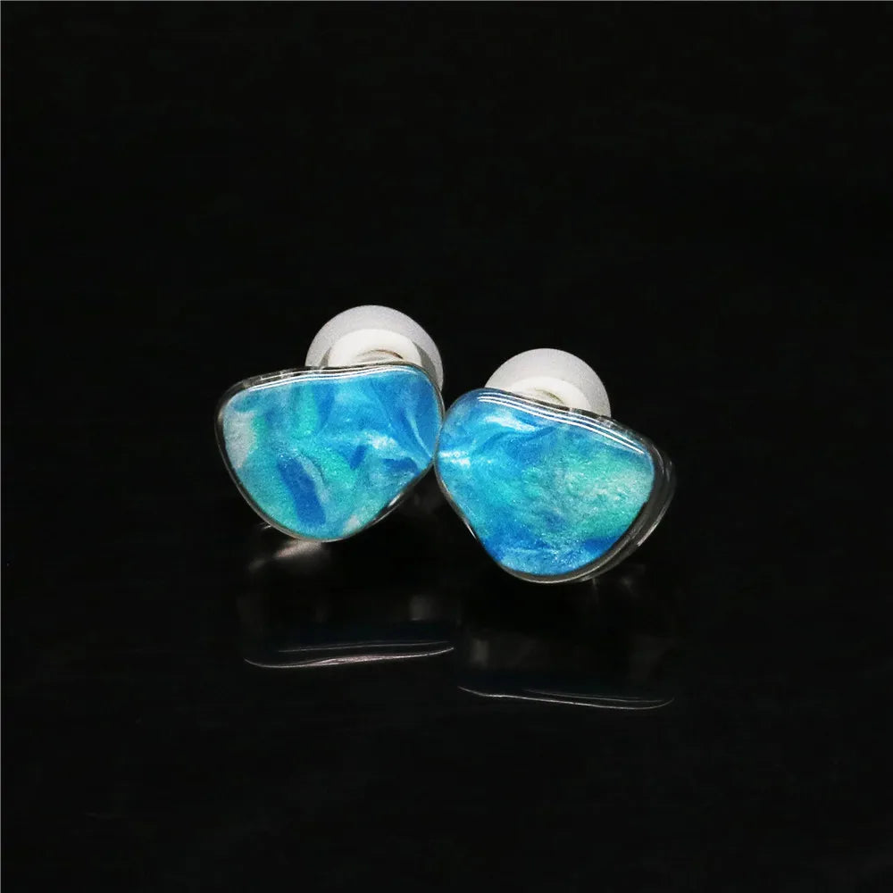 FENGRU Spark Resin In Ear Earphone Beryllium Film Dynamic Drive HiFi Music Audiophile Musician Headphone 2Pin 0.78 Detachable