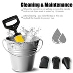 Grouting Gun Grouting Mortar Sprayer Applicator Cement Lime Pump Grout Filling Tools Caulking Gun With 4 Nozzles