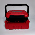 Double layer lure fishing box, fishing gear toolbox, bait box, accessory box, storage box, outdoor storage luggage and bags