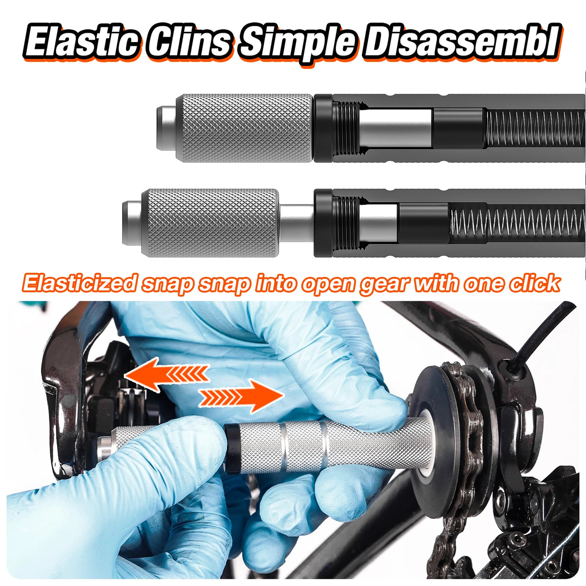 LEBYCLE MTB Road Bicycle Chain Retainer Clean Tool Bike Virtual Flywheel Chain Washer Chain Oiler Tool Washing Holder Bike Tools