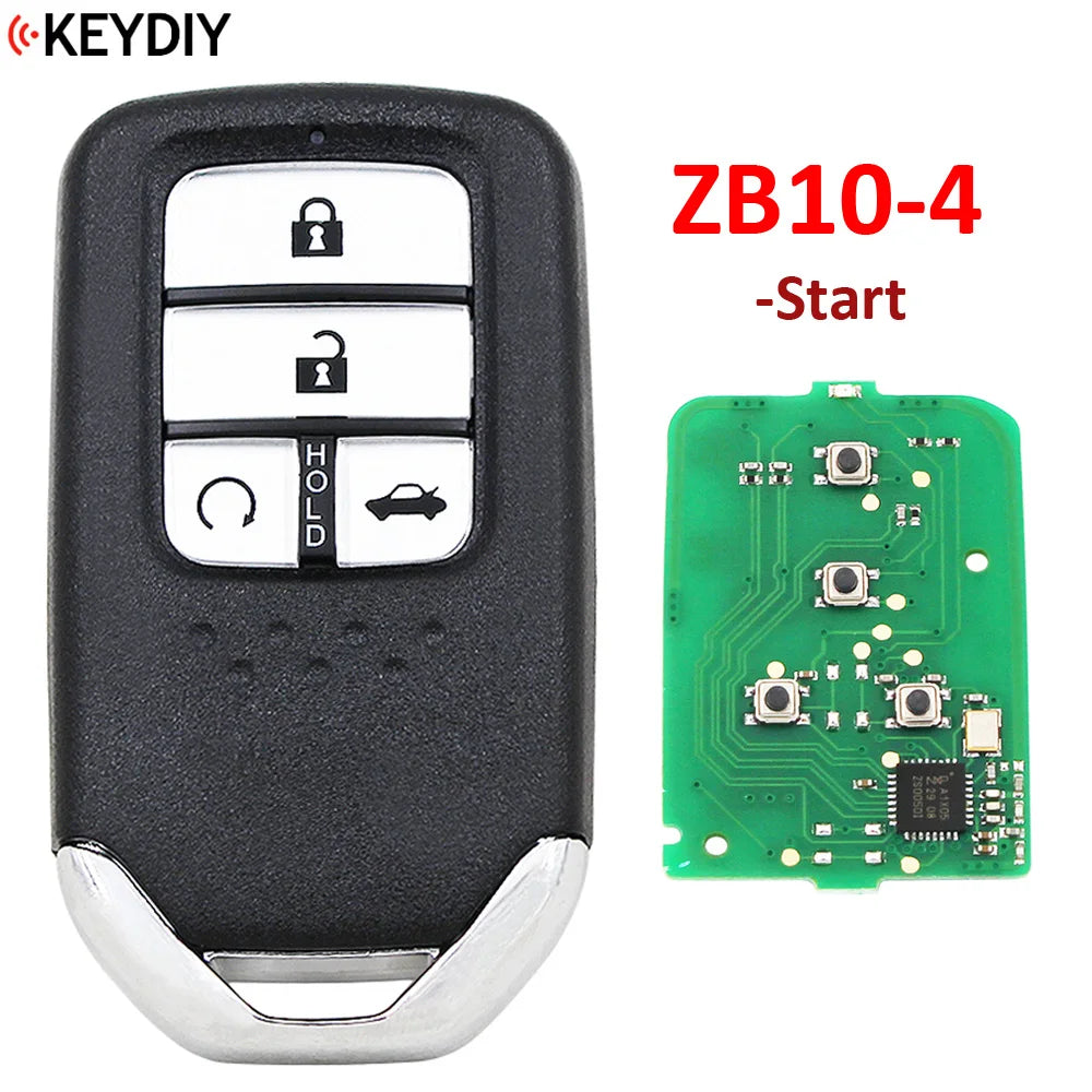 KEYDIY ZB10 Universal KD Smart Key ZB10-3 ZB10-4 ZB10-5 ZB Series for KD-MAX KD-X2 Car Key Fit More than 2000 Models for Honda