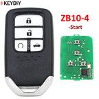 KEYDIY ZB10 Universal KD Smart Key ZB10-3 ZB10-4 ZB10-5 ZB Series for KD-MAX KD-X2 Car Key Fit More than 2000 Models for Honda