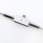 Kiwi Ears Allegro Mini Portable DAC/Amp USB-C to 3.5mm + 4.4mm, 32bit/384kHz, Silver