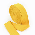 5Meters 1.3mm 20-50mm Cotton Webbings Tape for Bag Strap Backpack Label Ribbon Band Clothes Bias Binding DIY Sewing Accessories