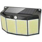 576 LED Outdoor Solar Power Lights Motion Sensor 3 Modes Waterproof Security Flood Lights for Outside Pathway Garden Garage Lamp