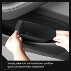 LUCKEASY Front Door Storage Box for Tesla Model Y Juniper/Model YL 2025 2026 TPE Garbage Storage Bin 2pcs Interior Accessories