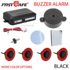 4x16.5mm Flat Parking Sensor Front Rear Universal Reverse Radar Buzzer Sound Alarm Easy Install Auto Safety Vehicle Accessories