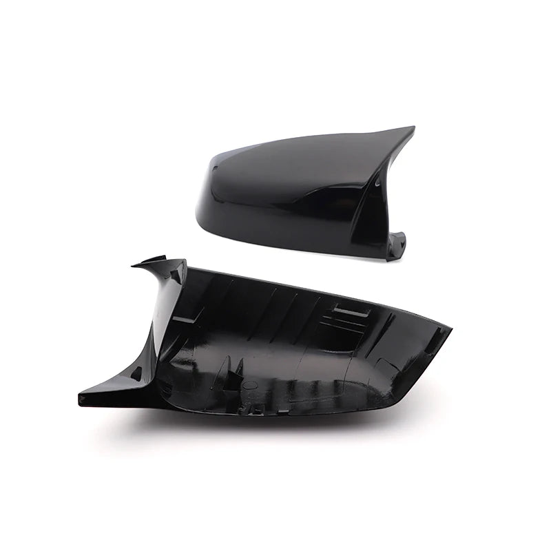 For BMW 5 6 7 Series E60 E61 E63 E64 F01 F02-F04 F06 F07 F10 F11 F12 F13 Carbon Fiber Black Side Wing Rearview Mirror Cover Cap