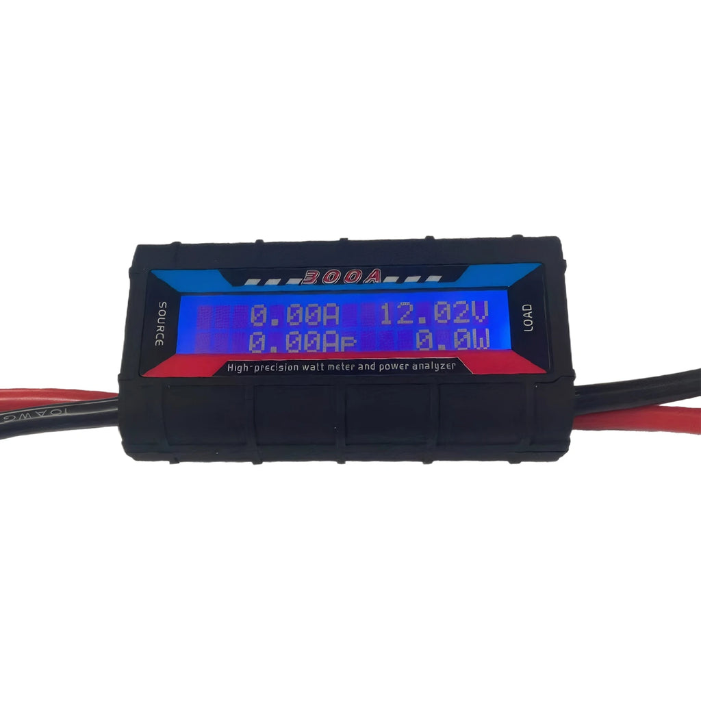 150A 200A 300A Digital Electrical Solar Panel LCD Screen Power Analyzer Backlight RC Watt Meter Reusable Voltmeter
