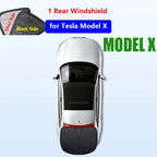 for Tesla Model 3 Y S X 2025-2020 26 Privacy Sunshade Side Window Sun Shades Front Rear Windshield Blind Shading Outdoor Camping