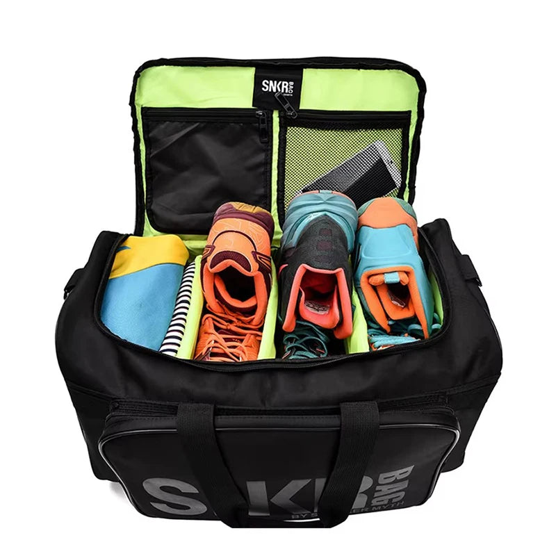 Large Capacity Multifunctional Sports Shoe Storage Travel Bag, Sports And Fitness Bag, Ball Bag, Racket Storage Clothing Storage