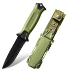 Portable Outdoor Pocket Knife, Fixed Blade Outdoor Utility Knife with High Hardness Blade, Compact Tools for Backpack, Camping